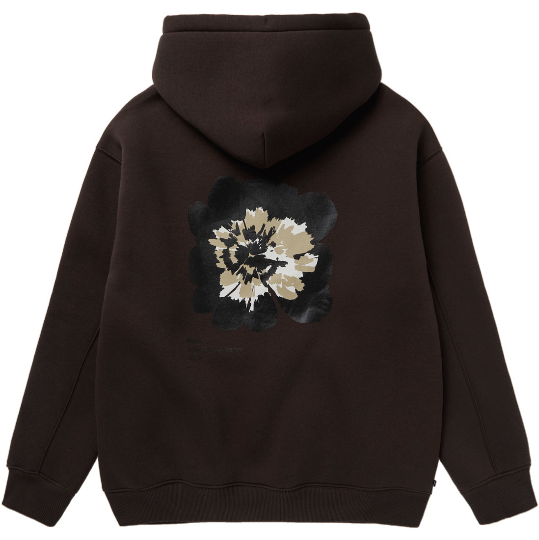 2025 Mystic Suéter Com Capuz Para Homem Heartsease 35104.260115 - Dark Brown